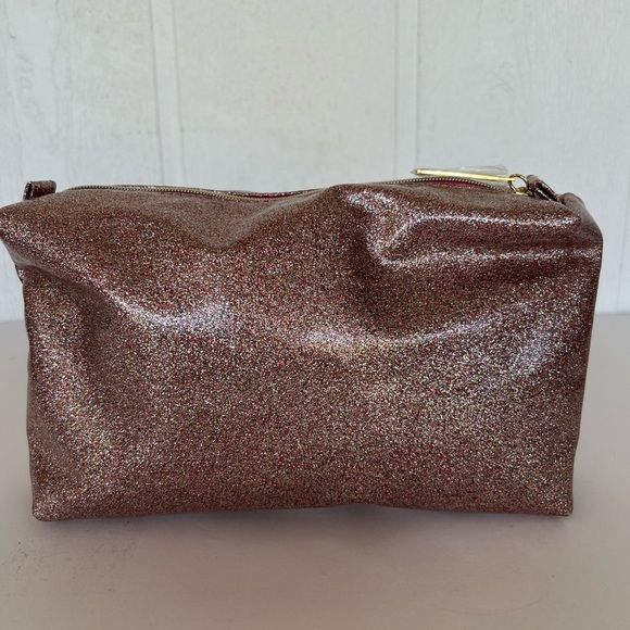 LANCÔME NWOT GLITTER MAKEUP COSMETIC BAG - Picture 2 of 9